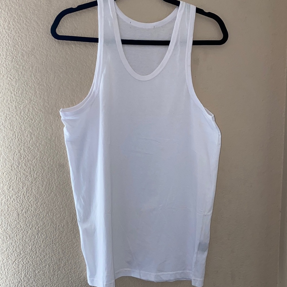 PLAIN WHITE TANK